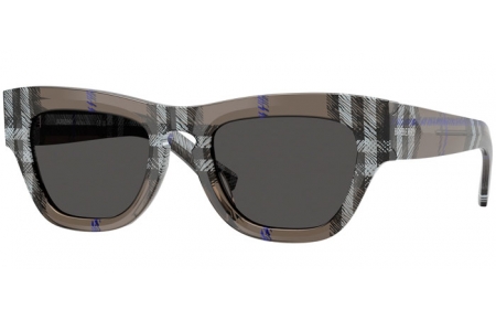 Gafas de Sol - Burberry - BE4440U - 414787  GREY CHECKERED // DARK GREY