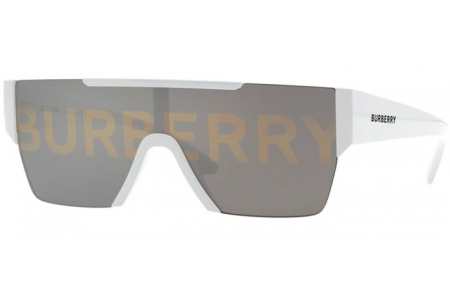 Gafas de Sol - Burberry - BE4291 - 3007/H WHITE // GREY TAMPO BURBERRY SILVER GOLD