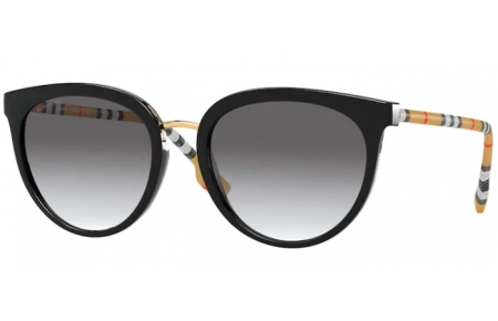 Sunglasses - Burberry - BE4316 WILLOW - 385311 BLACK // GREY GRADIENT