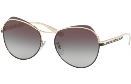 Gafas de Sol - Bvlgari - BV6120 - 20338G PALE GOLD BLACK // GREY GRADIENT