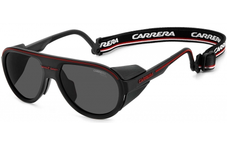 Gafas de Sol - Carrera - C SPORT 09/S/XT - BLX (M9) MATTE BLACK RED // GREY POLARIZED