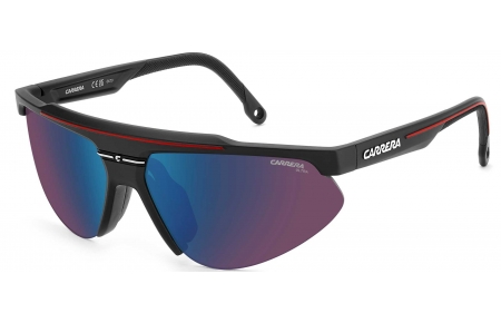 Gafas de Sol - Carrera - C SPORT 15/S - BLX (MG) MATTE BLACK RED //  VIOLET HIGH CONTRAST BLUE FILTER