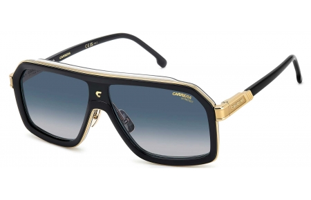 Gafas de Sol - Carrera - CA 1053/S/TI - 80S (08) BLACK // DARK BLUE GRADIENT