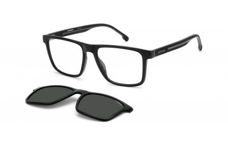 Monturas - Carrera - CA8061/CS - 08A (M9) BLACK GREY // CLEAR + CLIP ON GREY POLARIZED