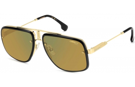 Gafas de Sol - Carrera - CA GLORY II - 71C (MJ) BLACK YELLOW // YELLOW MIRROR GREEN