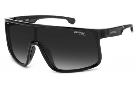 Gafas de Sol - Carrera - CARRERA DUCATI CARDUC 017/S - 807 (9O) BLACK // DARK GREY GRADIENT