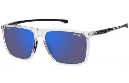 Gafas de Sol - Carrera - CARRERA DUCATI CARDUC 034/S - 900 (XT) CRYSTAL // BLUE SKY MIRROR