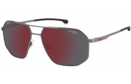 Gafas de Sol - Carrera - CARRERA DUCATI CARDUC 037/S - R80 (H4) MATTE DARK RUTHENIUM // RED MIRROR POLARIZED