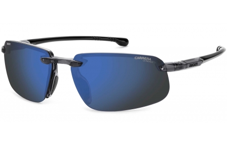 Gafas de Sol - Carrera - CARRERA DUCATI CARDUC 043/S - R6S (XT) GREY BLACK // BLUE SKY MIRROR
