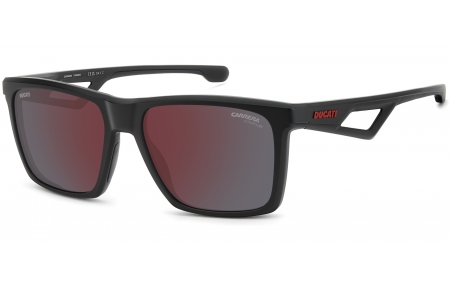 Gafas de Sol - Carrera - CARRERA DUCATI CARDUC 069/S - 003 (H4) MATTE BLACK // RED MIRROR POLARIZED