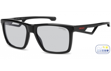 Gafas de Sol - Carrera - CARRERA DUCATI CARDUC 069/S - 807 (KI) BLACK // LIGHT GREY PHOTOCROMATIC