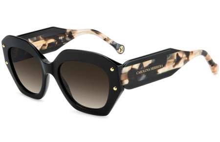 Gafas de Sol - Carolina Herrera - HER 0365/S - 807 (HA) BLACK // BROWN GRADIENT