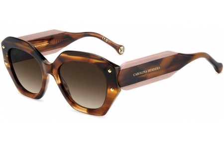 Gafas de Sol - Carolina Herrera - HER 0365/S - EX4 (HA) BROWN HORN // BROWN GRADIENT