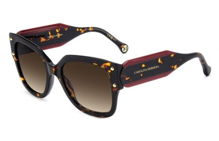 Gafas de Sol - Carolina Herrera - HER 0366/S - 086 (HA) DARK HAVANA // BROWN GRADIENT