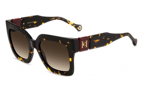 Gafas de Sol - Carolina Herrera - HER 0369/S - 086 (HA) DARK HAVANA // BROWN GRADIENT
