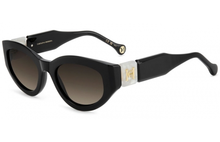 Gafas de Sol - Carolina Herrera - HER 0370/S - 807 (HA) BLACK // BROWN GRADIENT