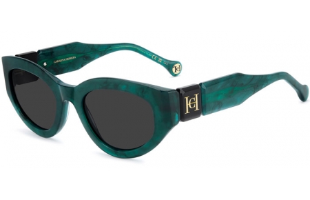 Gafas de Sol - Carolina Herrera - HER 0370/S - UHP (IR) GREEN HORN // GREY