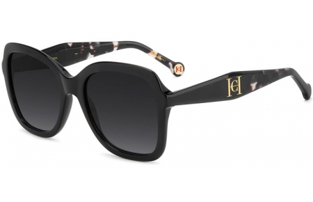 Gafas de Sol - Carolina Herrera - HER 0373/S - 807 (9O) BLACK // DARK GREY GRADIENT