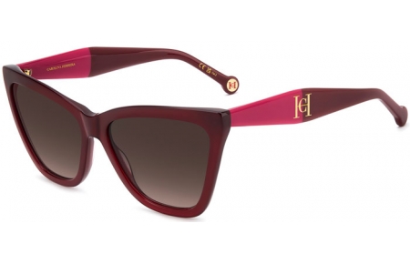 Gafas de Sol - Carolina Herrera - HER 0374/S - LHF (HA) BURGUNDY // DARK GREY GRADIENT