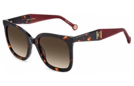 Gafas de Sol - Carolina Herrera - HER 0375/G/S - 086 (HA) DARK HAVANA // BROWN GRADIENT