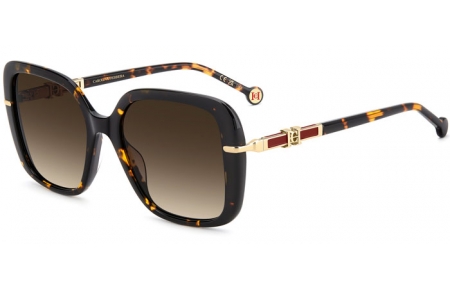 Gafas de Sol - Carolina Herrera - HER 0380/G/S - 086 (HA) DARK HAVANA // BROWN GRADIENT