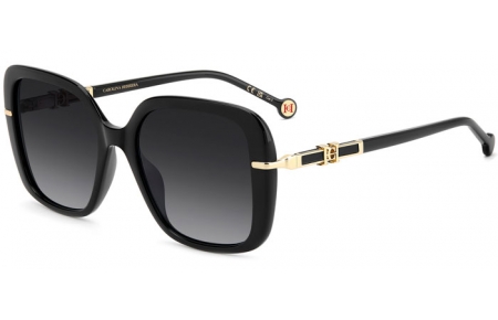 Gafas de Sol - Carolina Herrera - HER 0380/G/S - 807 (9O) BLACK // DARK GREY GRADIENT