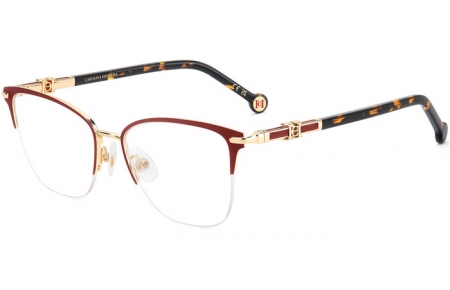 Monturas - Carolina Herrera - HER 0384 - 6K3 BURGUNDY GOLD