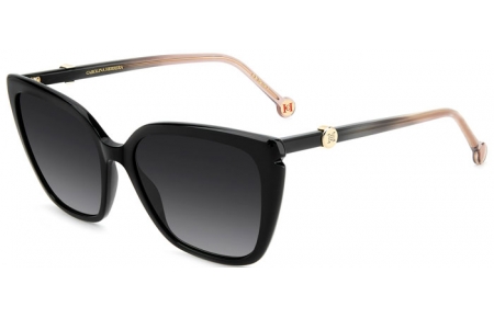 Gafas de Sol - Carolina Herrera - HER 0385/S - 807 (9O) BLACK // DARK GREY GRADIENT