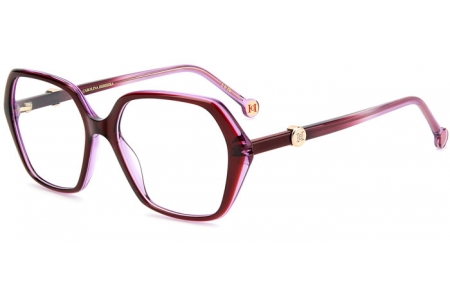 Monturas - Carolina Herrera - HER 0388 - QB5 BURGUNDY VIOLET