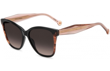 Sunglasses - Carolina Herrera - HER 0390/S - 3H2 (HA) BLACK // BROWN GRADIENT