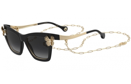 Gafas de Sol - Carolina Herrera - HER 0399/S - 807 (9O) BLACK // DARK GREY GRADIENT