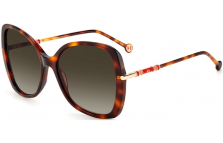 Gafas de Sol - Carolina Herrera - CH 0025/S - 05L (HA) HAVANA // BROWN GRADIENT