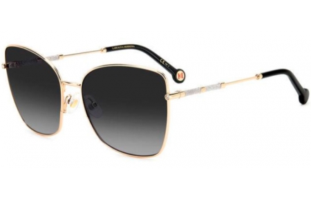 Sunglasses - Carolina Herrera - HER 0133/S - 000 (9O) ROSE GOLD // DARK GREY GRADIENT