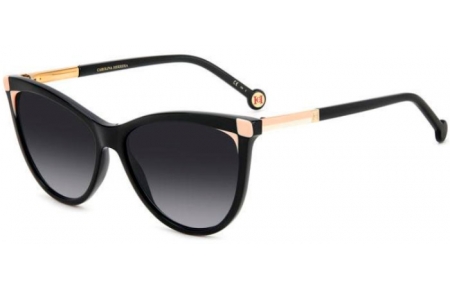 Lunettes de soleil - Carolina Herrera - HER 0141/S - KDX (9O) BLACK NUDE // DARK GREY GRADIENT