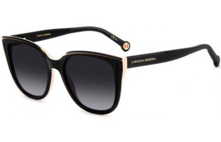 Gafas de Sol - Carolina Herrera - HER 0144/S - KDX (9O) BLACK NUDE // DARK GREY GRADIENT