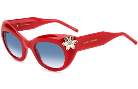 Sunglasses - Carolina Herrera - HER 0215/S - C9A (08) RED // BLUE GRADIENT