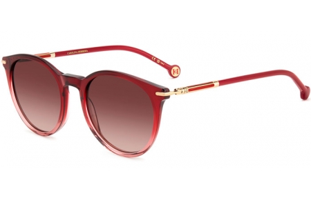 Sunglasses - Carolina Herrera - HER 0230/S - 2OO (HA) GRADIENT RED // BROWN GRADIENT