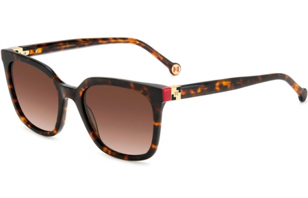 Sunglasses - Carolina Herrera - HER 0236/S - O63 (HA) HAVANA RED // BROWN GRADIENT