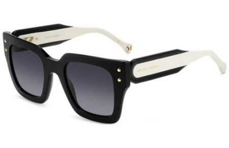 Lunettes de soleil - Carolina Herrera - HER 0255/S - 807 (9O) BLACK // DARK GREY GRADIENT
