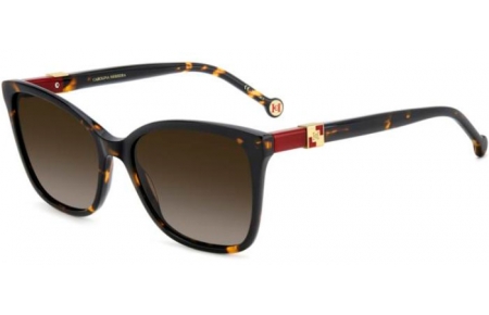 Lunettes de soleil - Carolina Herrera - HER 0273/S - 086 (HA) HAVANA // BROWN GRADIENT