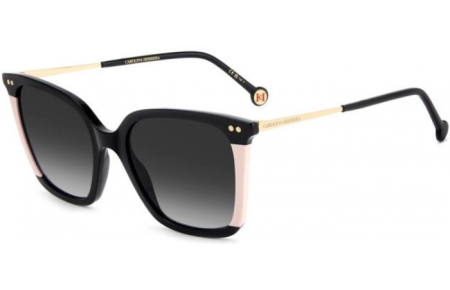 Lunettes de soleil - Carolina Herrera - HER 0292/S - 807 (9O) BLACK // DARK GREY GRADIENT