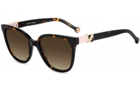 Lunettes de soleil - Carolina Herrera - HER 0297/S - 086 (HA) HAVANA // BROWN GRADIENT