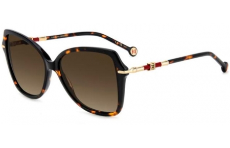 Lunettes de soleil - Carolina Herrera - HER 0302/S - 086 (HA) HAVANA // BROWN GRADIENT