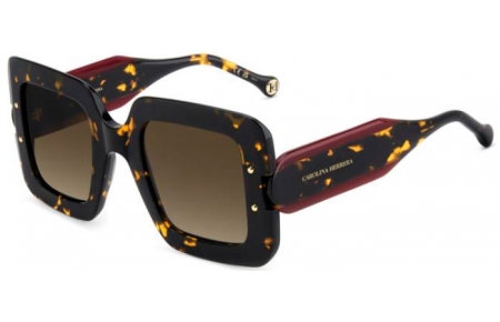 Lunettes de soleil - Carolina Herrera - HER 0322/S - 086 (HA) DARK HAVANA // BROWN GRADIENT