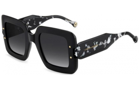 Gafas de Sol - Carolina Herrera - HER 0322/S - 807 (9O) BLACK // DARK GREY GRADIENT