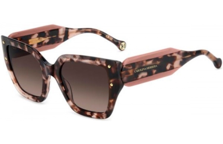 Gafas de Sol - Carolina Herrera - HER 0323/S - HT8 (HA) PINK HAVANA // BROWN GRADIENT