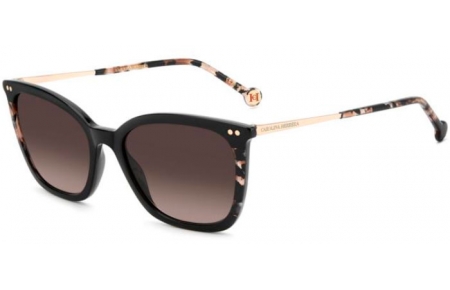 Lunettes de soleil - Carolina Herrera - HER 0344/S - 2TB (HA) BLACK PINK HAVANA // BROWN GRADIENT