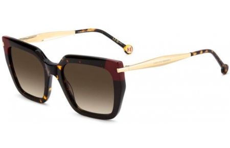 Lunettes de soleil - Carolina Herrera - HER 0348/S - 086 (HA) DARK HAVANA // BROWN GRADIENT