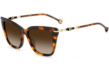 Gafas de Sol - Carolina Herrera - HER 0351/G/S - 086 (HA) DARK HAVANA // BROWN GRADIENT