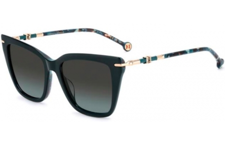 Sunglasses - Carolina Herrera - HER 0351/G/S - G8J (I7) TEAL HAVANA BLACK // GREY GRADIENT PETROLEUM
